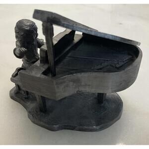 Michael Ricker Pewter Grand Piano Orchestra Recital, Symphony, Band Figurine